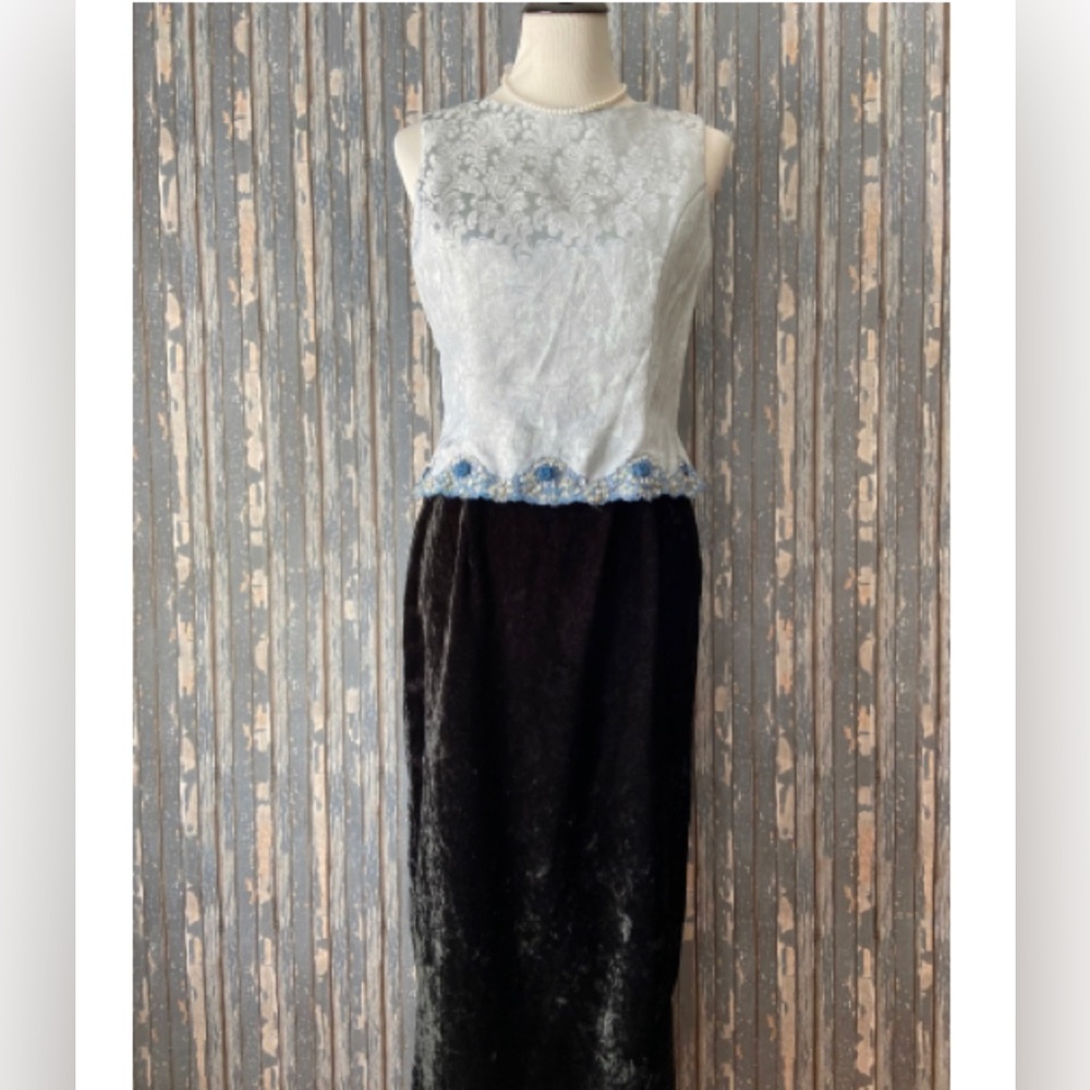 Vintage Scott McClintock column dress
